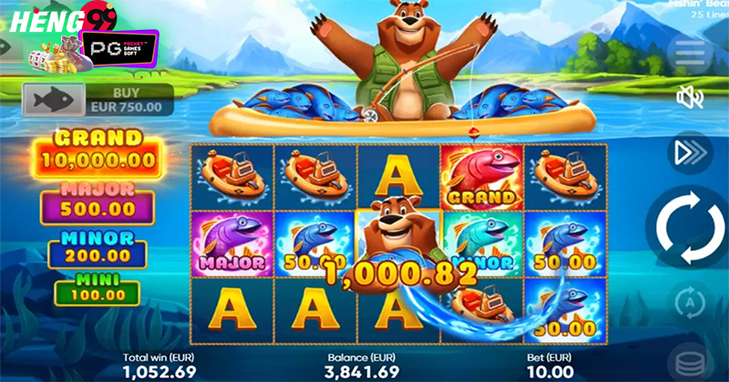 เกมสล็อต Fishin Bear-"Fishin Bear slot game"