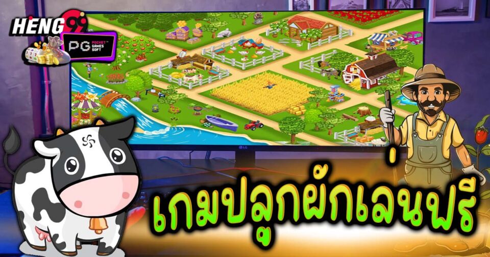 เกมปลูกผักเล่นฟรี-''Free vegetable growing game''